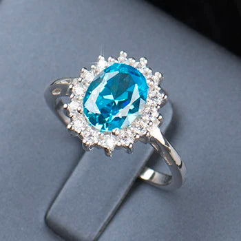 Anillo de plata de ley 925 maciza auténtica de 2,0 quilates, regalo de moda para mujer, joyería de circonita 5A, anillos de compromiso de boda de plata de marca.