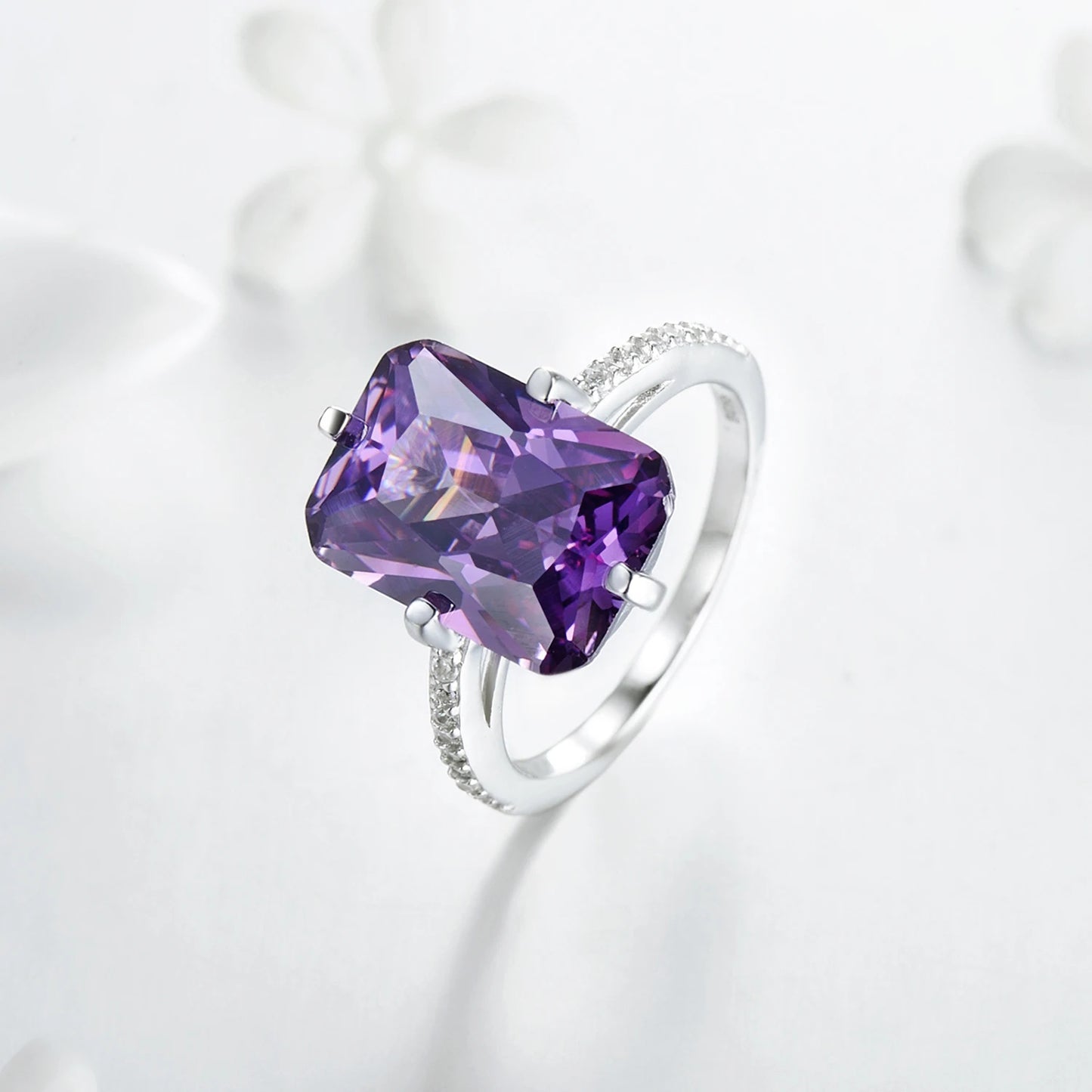 Anillos de lujo de plata de ley 925 de Modian Instagram, nuevos y clásicos, para mujer, joyería de aniversario y compromiso, anillo de plata.