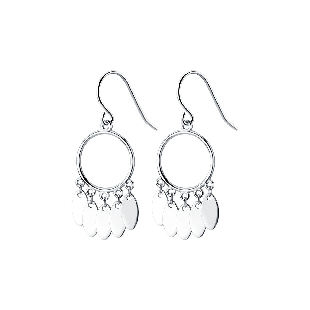 Modian New Style Vintage Dreamcatcher Swing Dangle Earrings For Women Sterling Silver 925 Fashion Drop Earring Female Jewelry