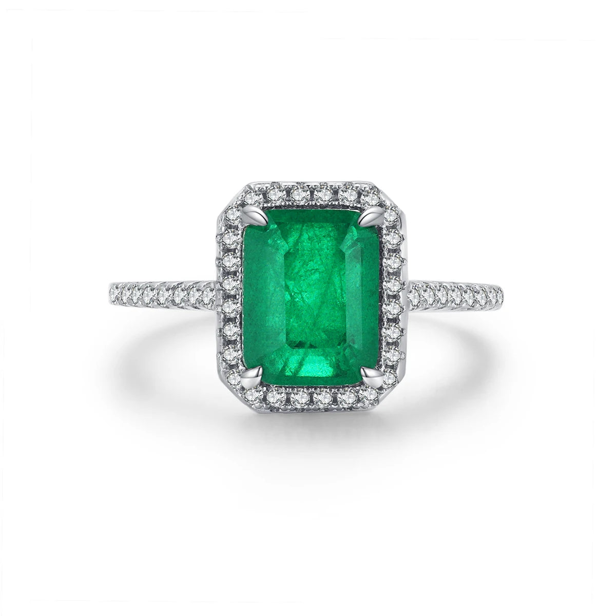 Anillos de turmalina Paraiba de lujo MODIAN en plata de ley 925 para mujer, anillos de compromiso, joyería fina, regalos de aniversario
