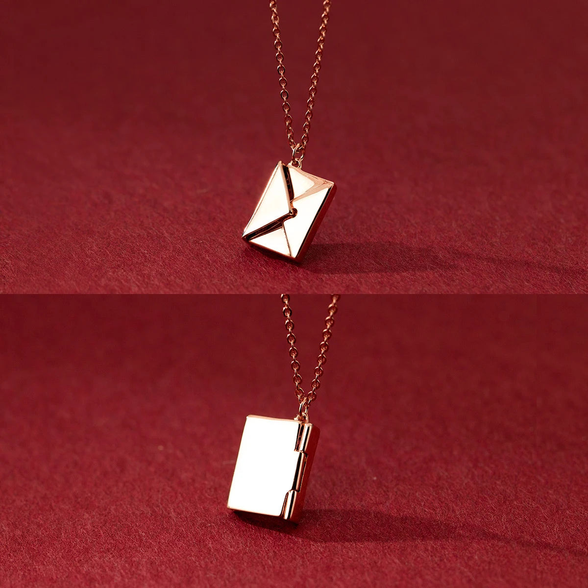 Modian New Design Romantic Lover Letter Pendants Sweet Charm 100% 925 Sterling Silver Envelope Fashion Pendant For Women Jewelry