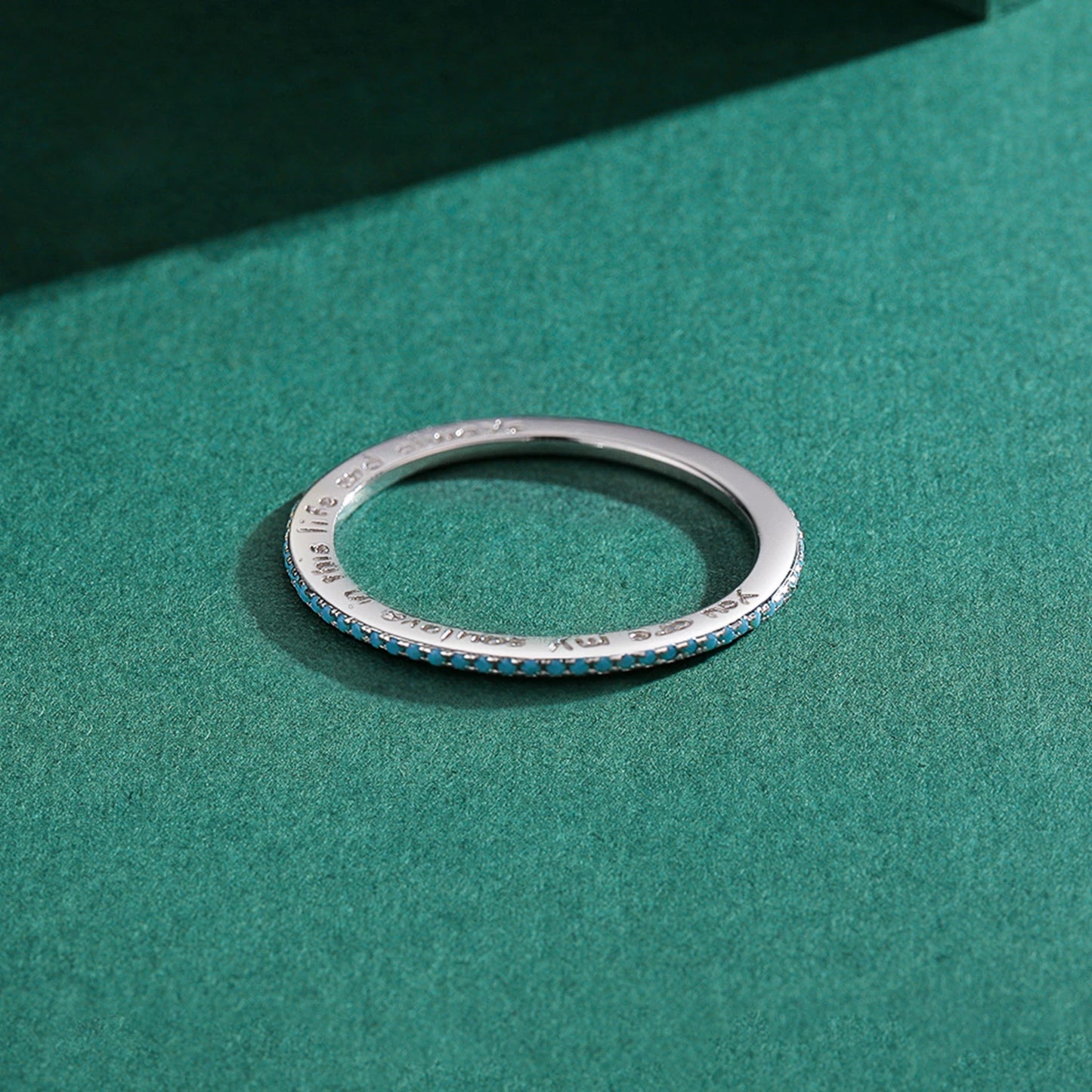Anillos Modian auténticos de plata de ley 925 con letras grabadas, románticos y apilables para mujer, joyería fina de plata, regalos.